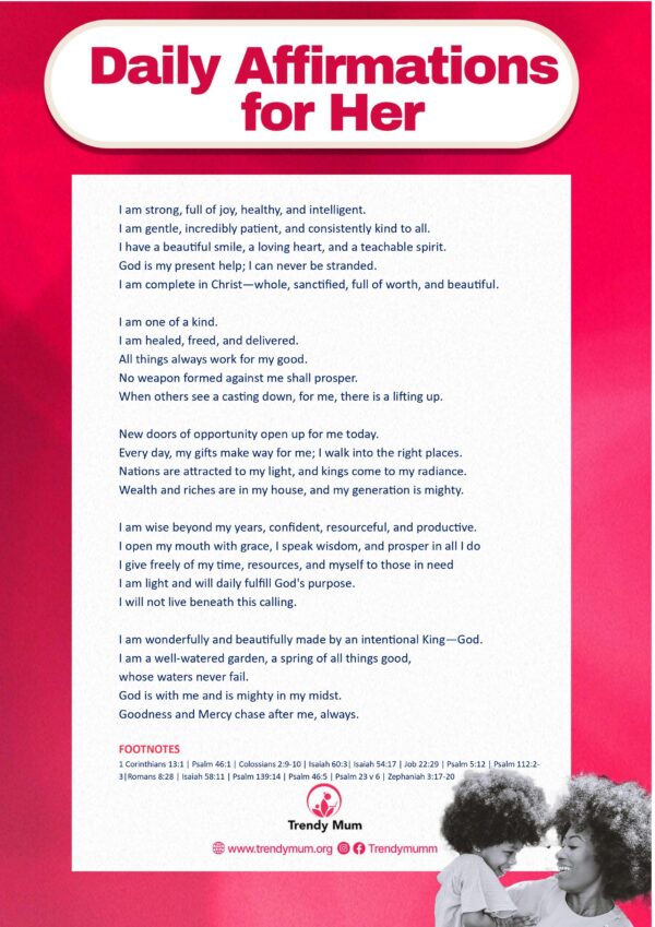 Affirmations For 'Her'